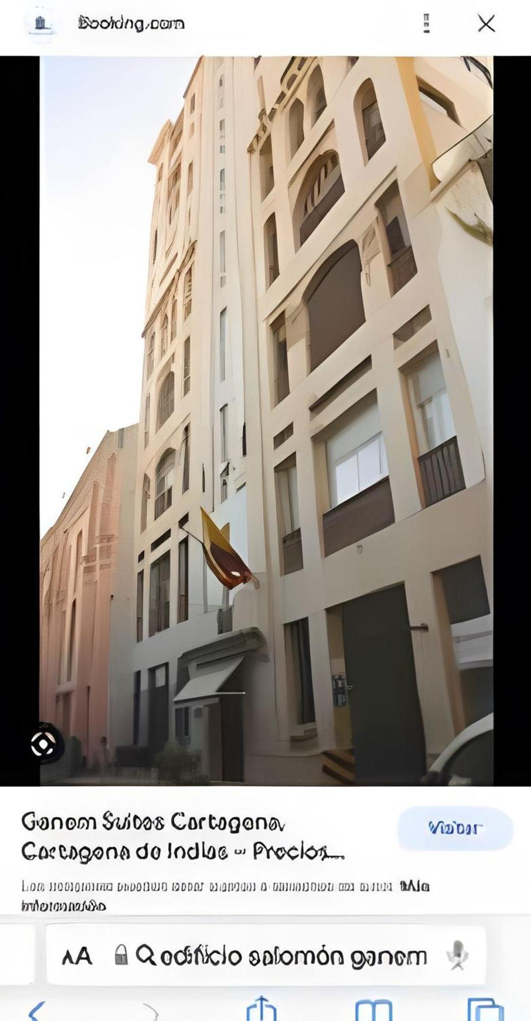 417 Apto Con Vista Panoramica De Cgna Cartagena Екстериор снимка